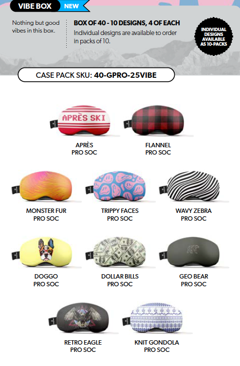 Vibe box gogglesoc pro (40pack)